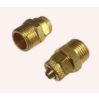 Premium Brass Male and Female Connectors for Electrical and Industrial Use, High Strength Copper Alloy Plug Connectors for Power, Control, and Signal Applications